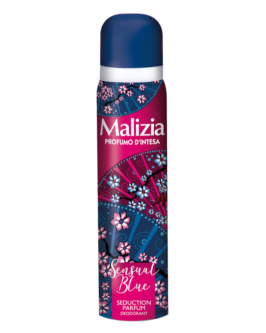 MALIZIA DEODORANT SEDUCTION PARFUM SENSUAL BLUE 150ML