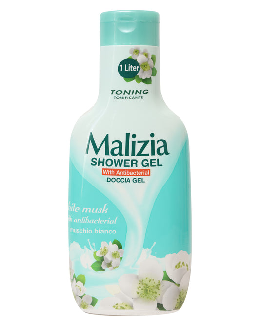 MALIZIA SHOWER GEL WHITE MUSK 1L
