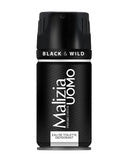 MALIZIA UOMO DEODORANT BLACK & WILD 150ML