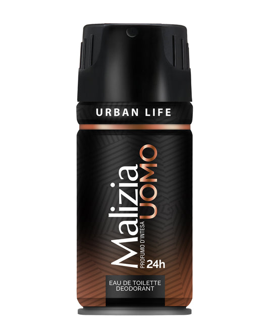 MALIZIA UOMO DEODORANT URBAN LIFE 200ML