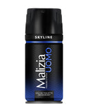 MALIZIA UOMO DEODORANT SKYLINE 150ML