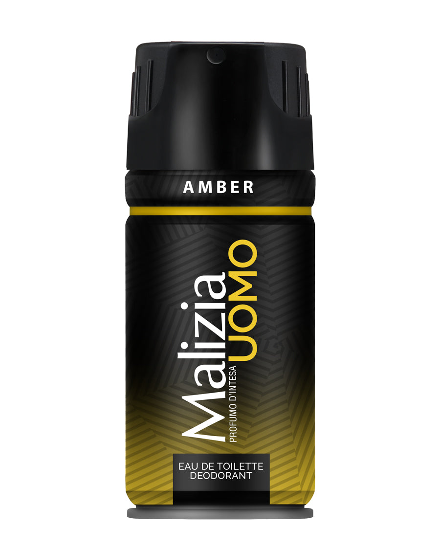MALIZIA UOMO DEODORANT AMBER 200ML