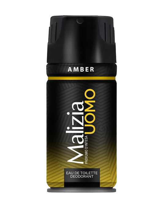 MALIZIA UOMO DEODORANT AMBER 150ML