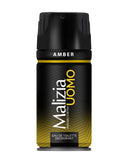 MALIZIA UOMO DEODORANT AMBER 200ML