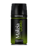 MALIZIA UOMO DEODORANT VETYVER 200ML