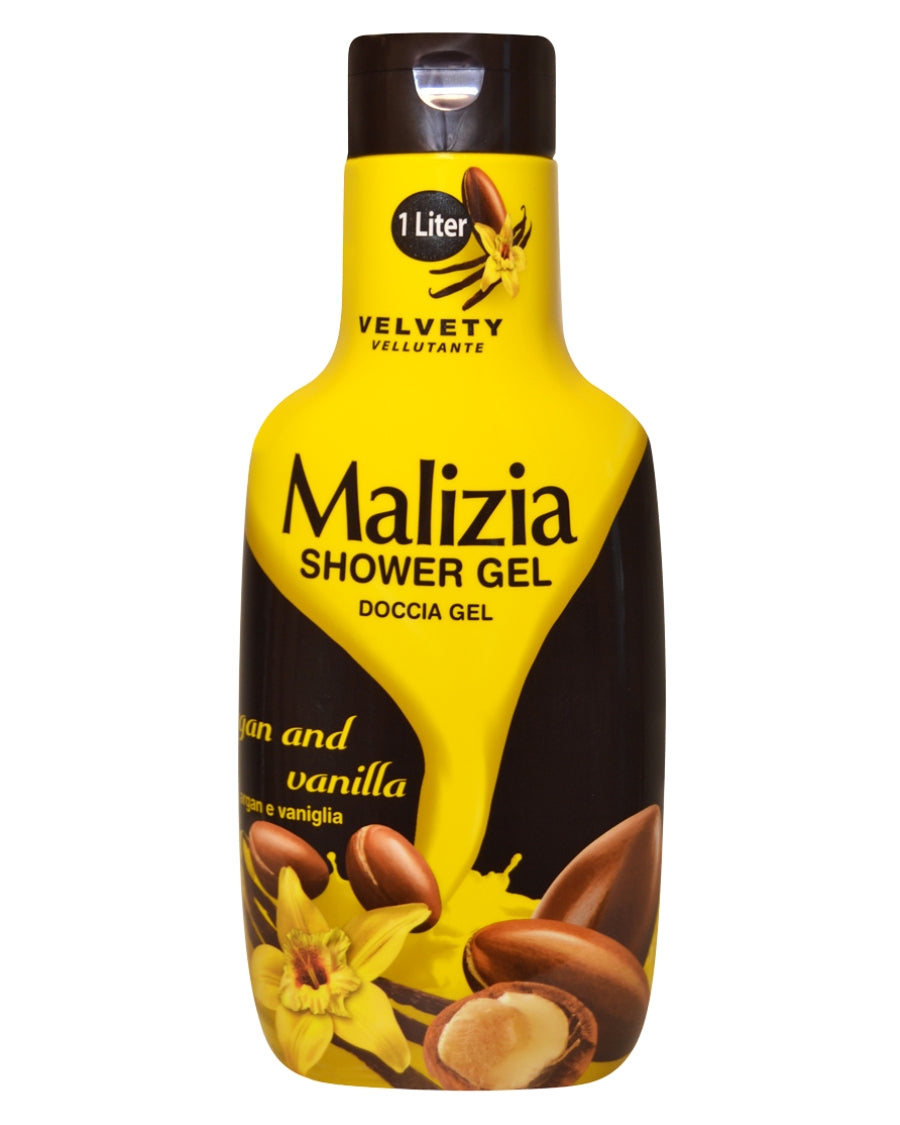 MALIZIA SHOWER GEL ARGAN AND VANILLA 1L
