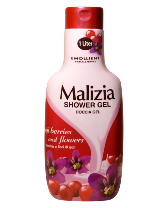 MALIZIA SHOWER GEL GOJI BERRIES AND FLOWERS 1L