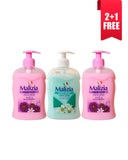 Buy 2 Blackberry And Musk Liquid Hand Soap and get 1 White Musk Liquid Hand Soap for FREE