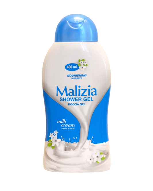 MALIZIA SHOWER GEL MILK CREAM 400ML