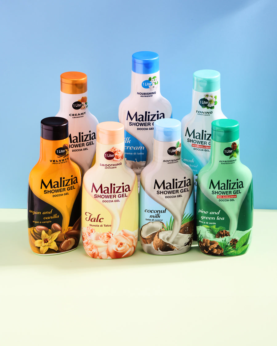 MALIZIA SHOWER GEL COCONUT MILK 1L