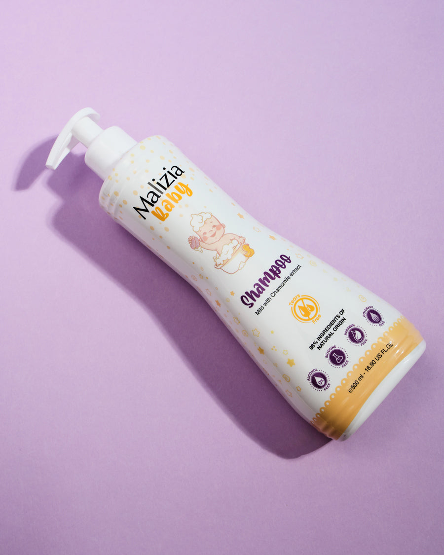 MALIZIA BABY SHAMPOO WITH MILD CHAMOMILE EXTRACT 500ML