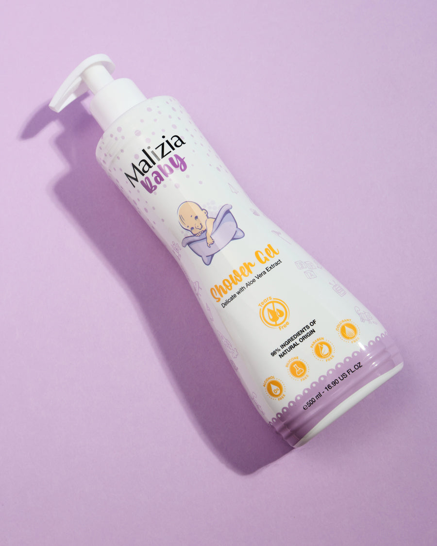 MALIZIA BABY SHOWER GEL WITH ALOE VERA EXTRACT 500ML