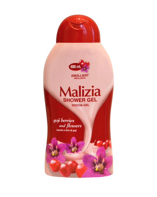MALIZIA SHOWER GEL GOJI BERRIES AND FLOWERS 400ML