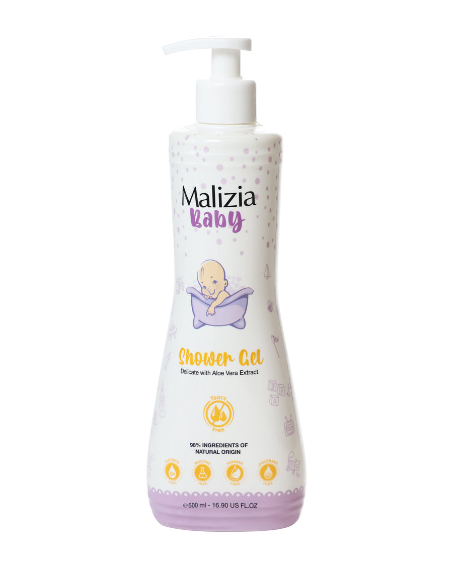 MALIZIA BABY SHOWER GEL WITH ALOE VERA EXTRACT 500ML