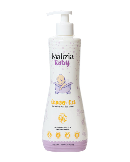 MALIZIA BABY SHOWER GEL WITH ALOE VERA EXTRACT 500ML