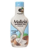 MALIZIA SHOWER GEL COCONUT MILK 1L