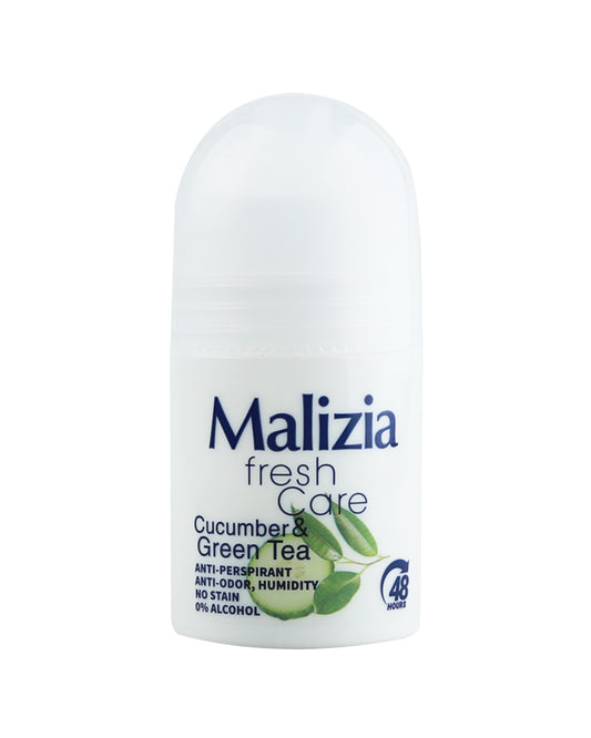 MALIZIA FRESH CARE ROLL-ON CUCUMBER & GREEN TEA 50ML