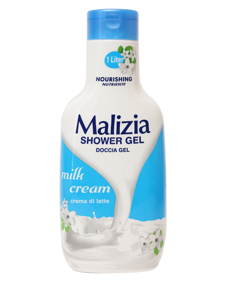 MALIZIA SHOWER GEL MILK CREAM 1L