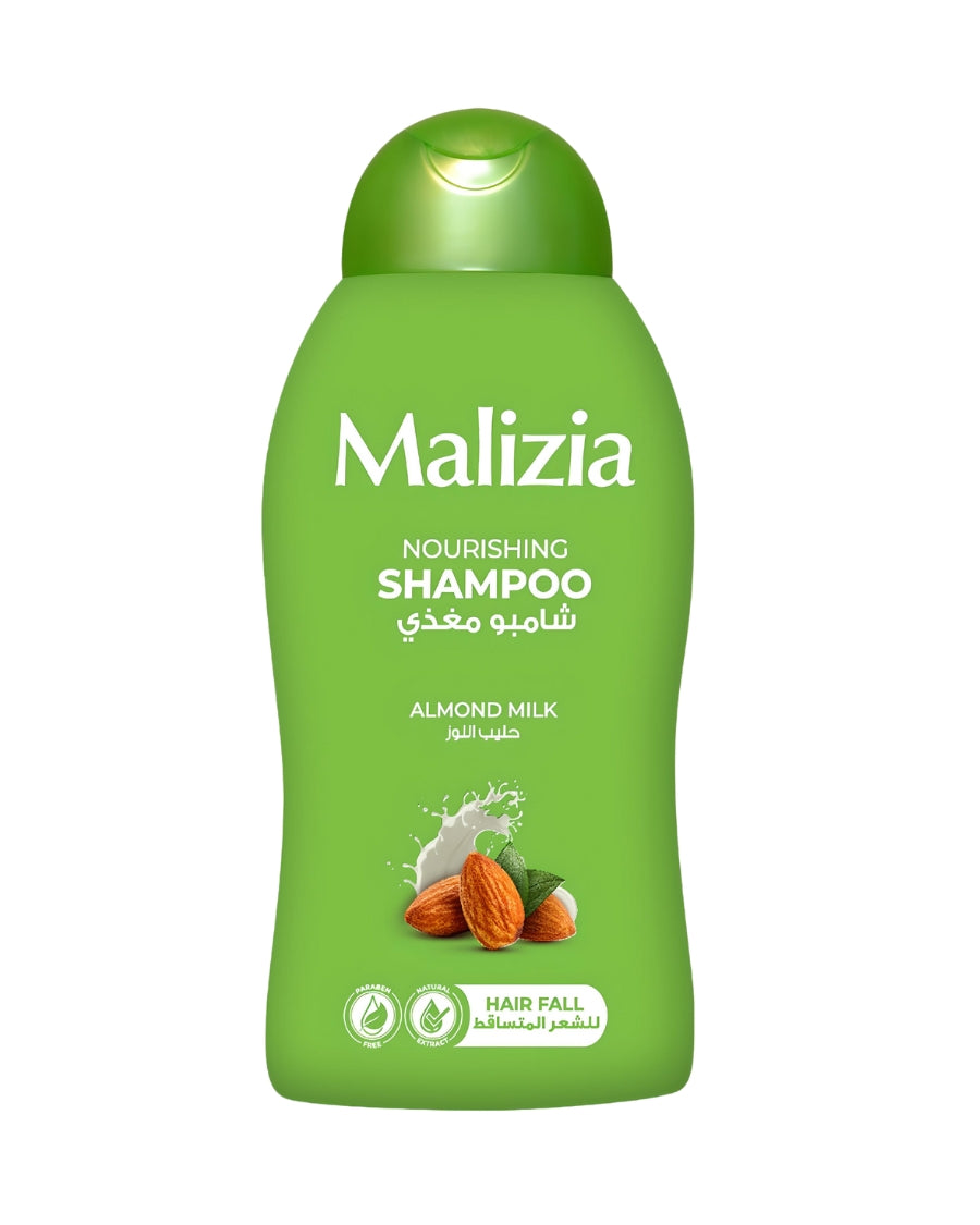 MALIZIA SHAMPOO ALMOND MILK FOR HAIR FALL 400ML