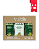 2* Malizia shampoo Olive + 1* Malizia conditioner Olive FREE