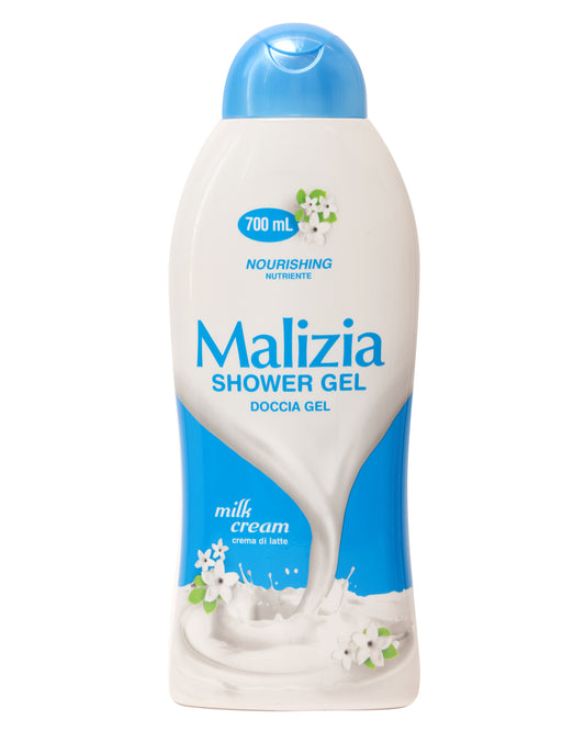 MALIZIA SHOWER GEL MILK CREAM 700ML