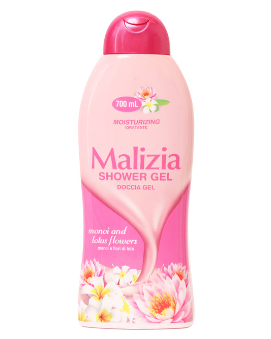 MALIZIA SHOWER GEL MONOI AND LOTUS FLOWERS 700ML